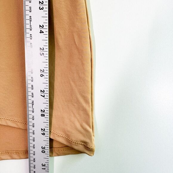 SKIMS Signature Swim Tank Dress Women Beach Sleeveless Swimwear Ochre Sz 2XS NWT - Picture 4 of 8